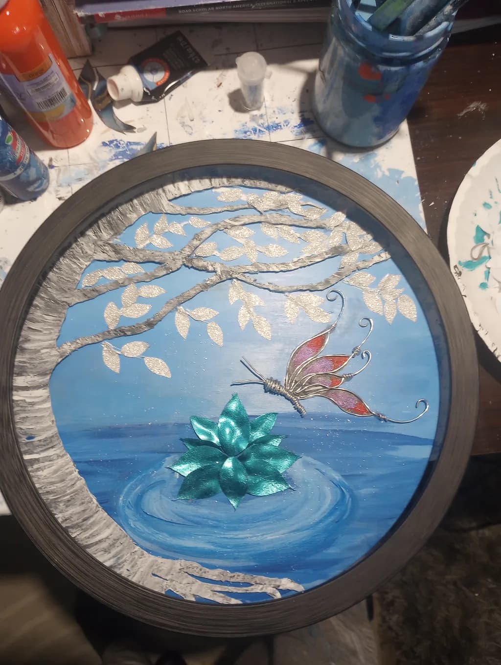 Silver Branch Reflection