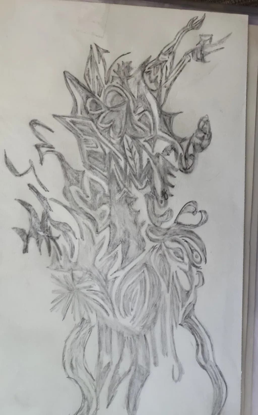 Abstract Flora Twist