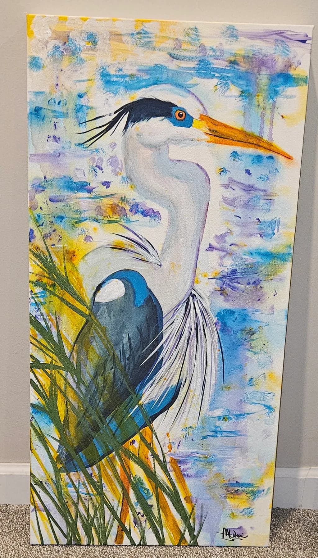 Colorful Heron