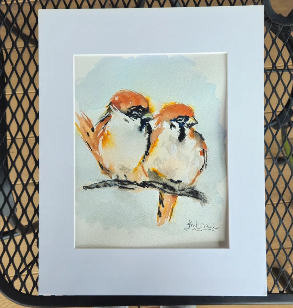 Twin Sparrows