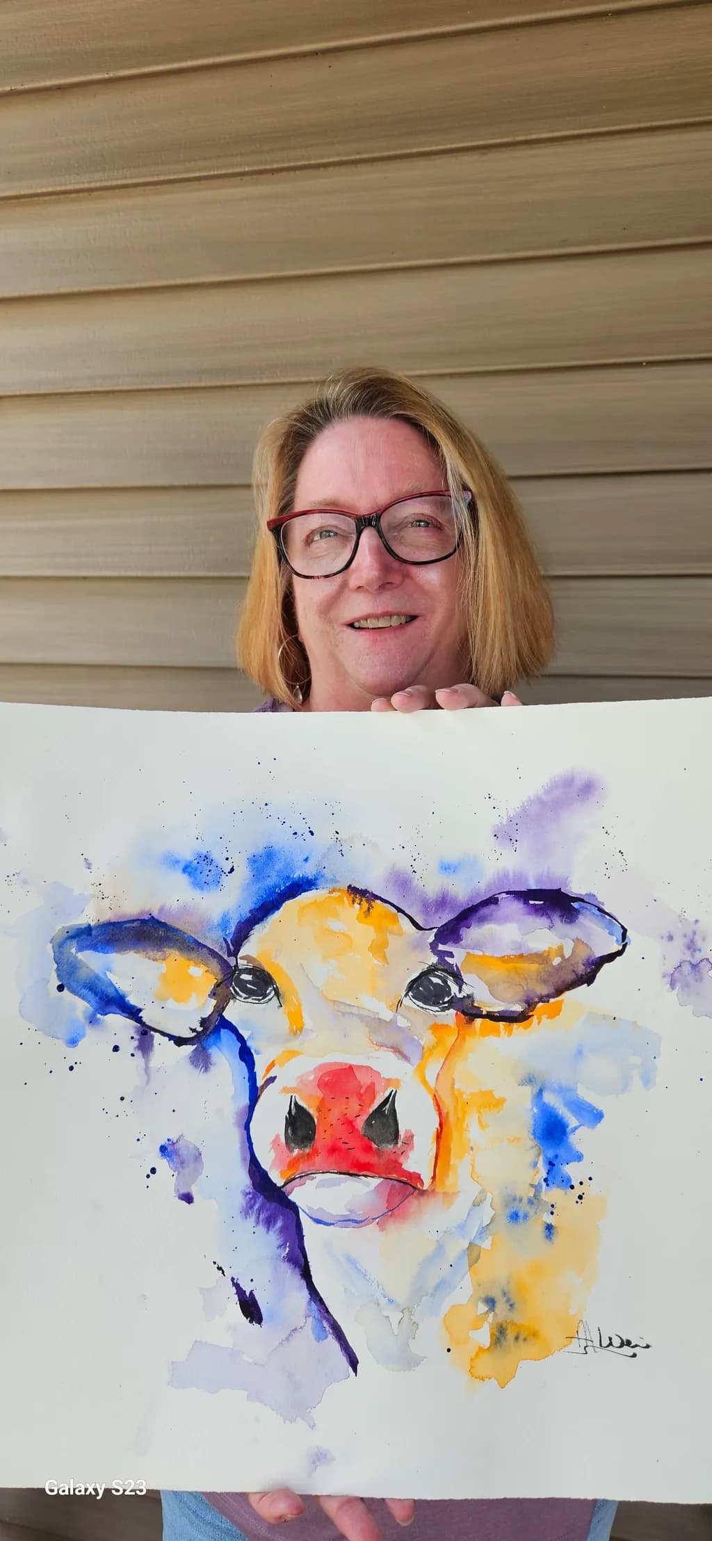 Color Burst Calf