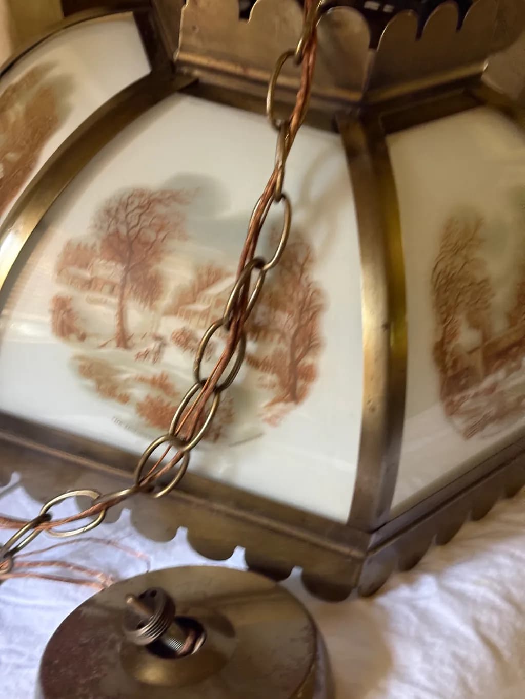 Ornate Vintage Chandelier