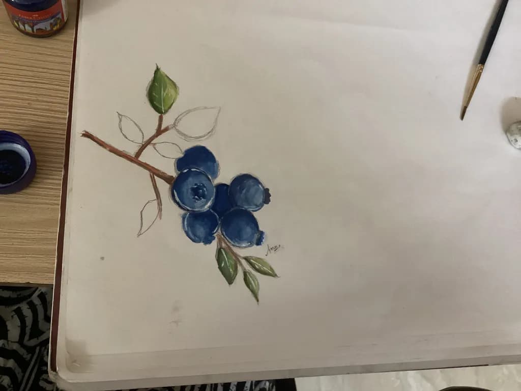Blueberry Cluster
