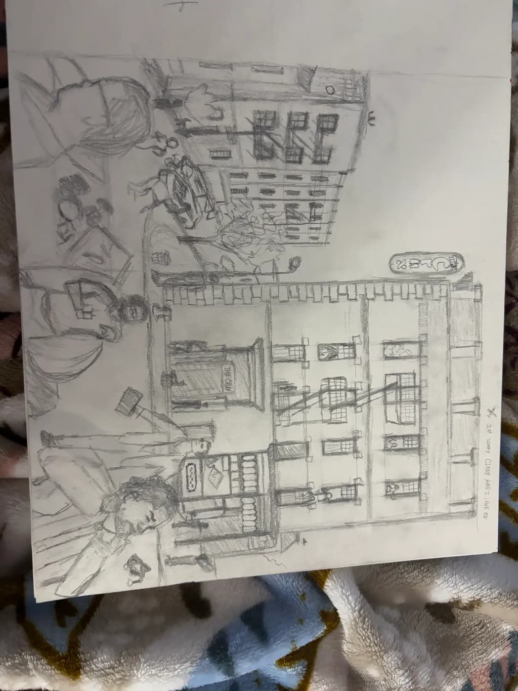 Urban Corner Sketch