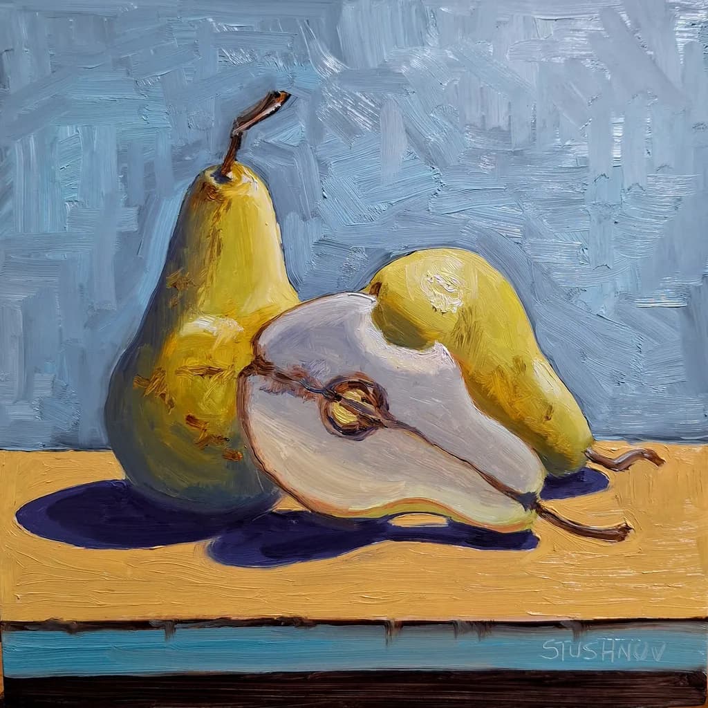 Just A Little Nibble Pears