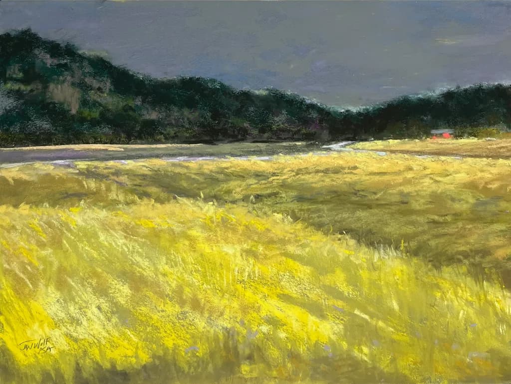 Golden Prairie Dusk