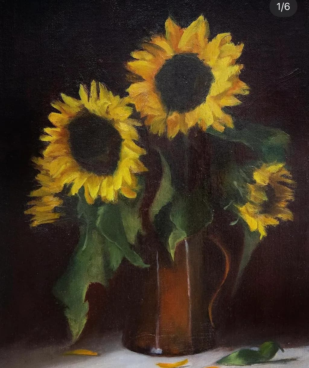 Fading Sunflowers