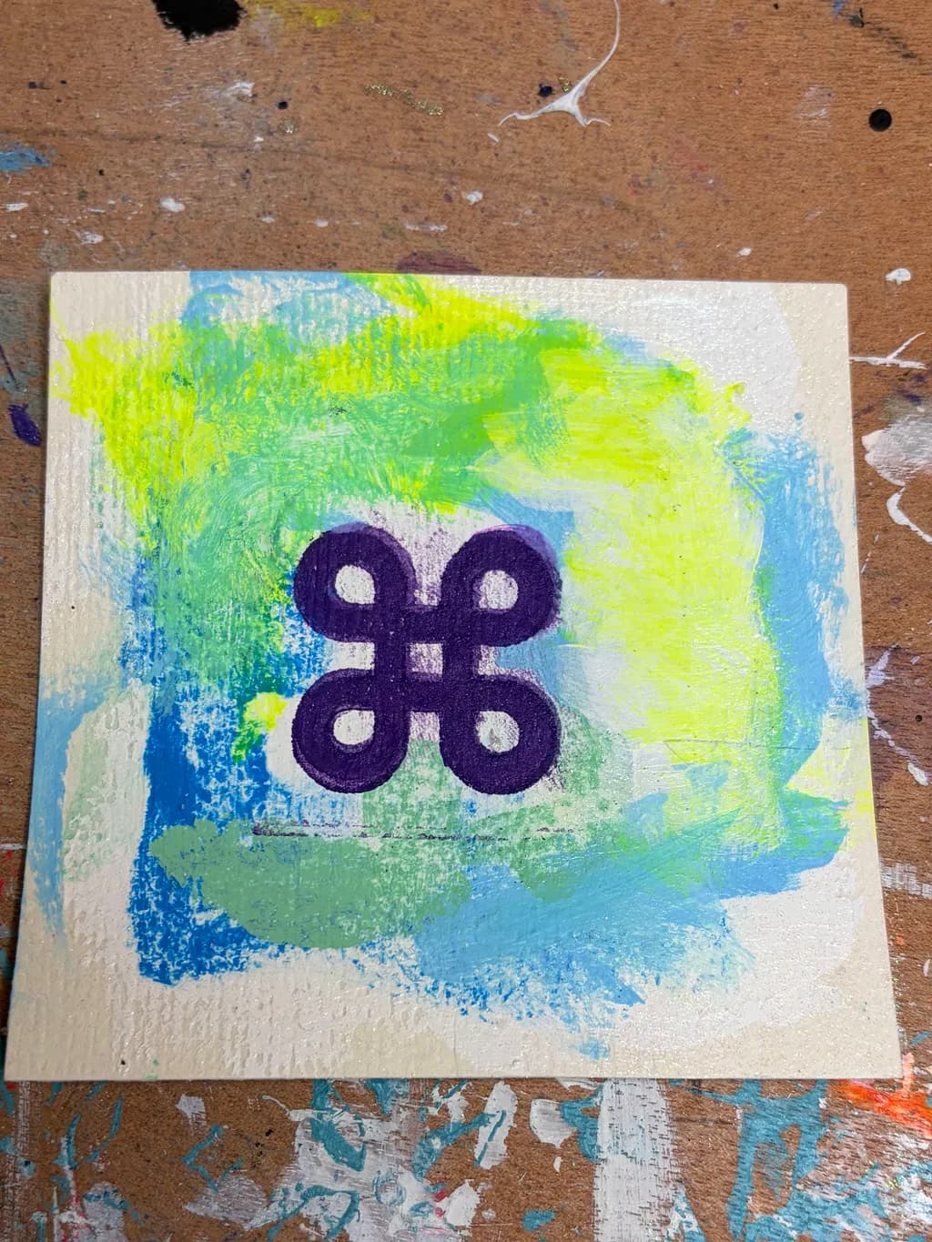 Monoprint Shuffle