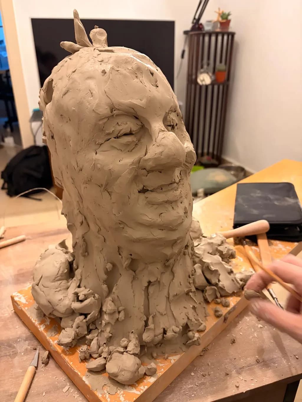 Clay Portrait Study