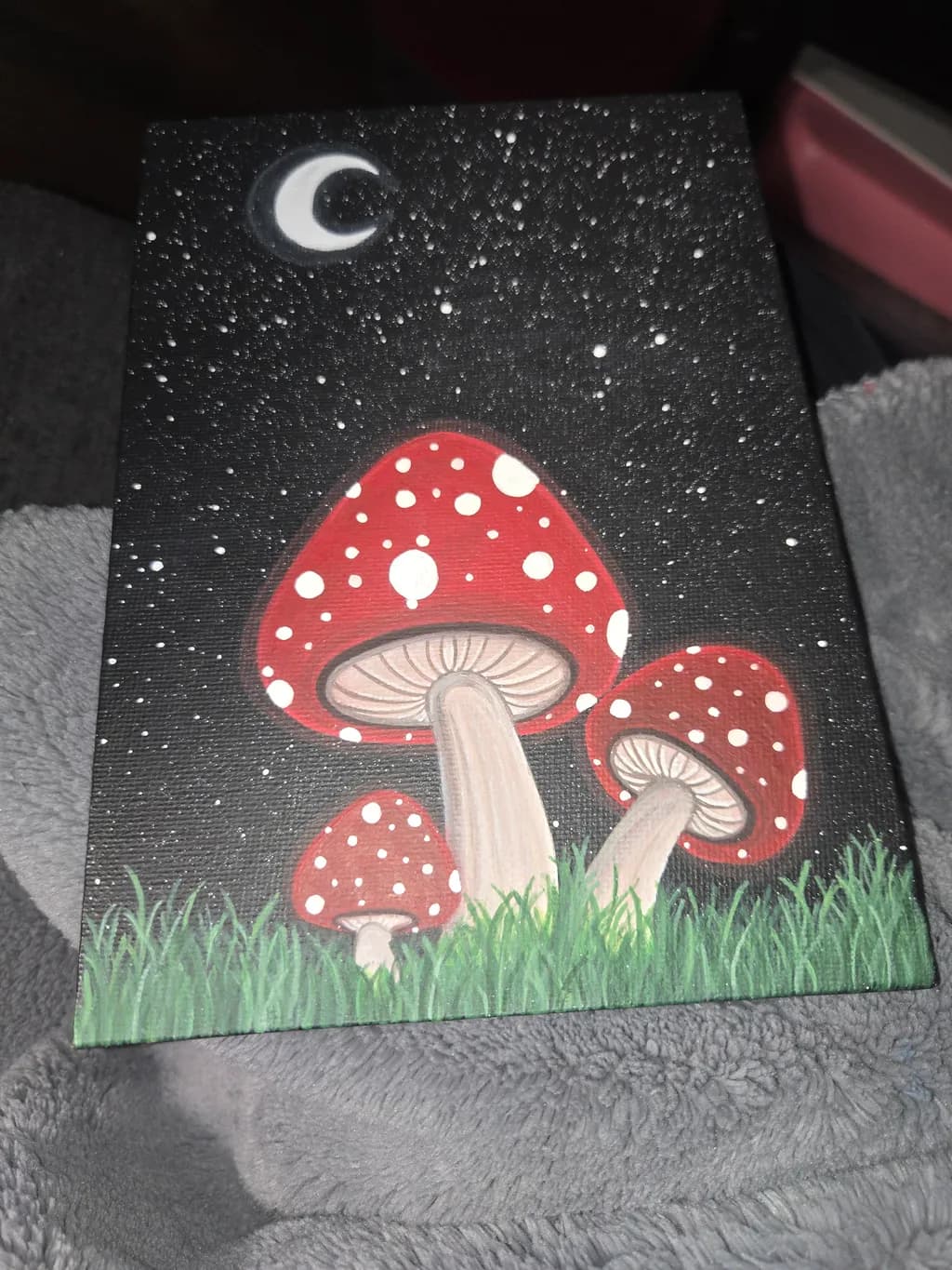 Moonlit Mushrooms