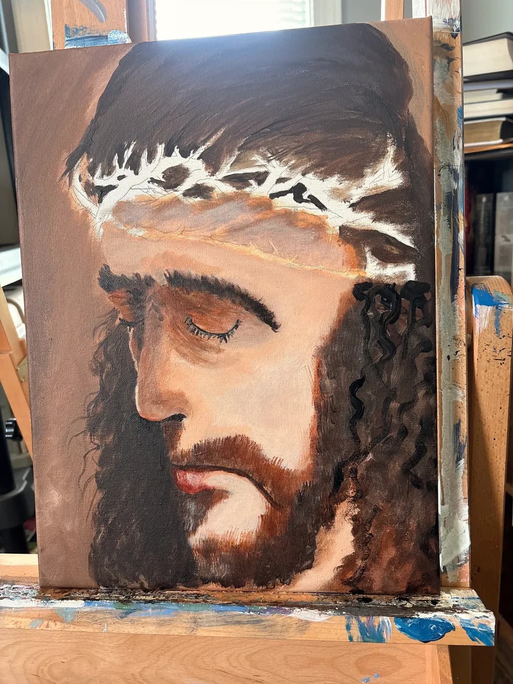 Jesus Crown Portrait