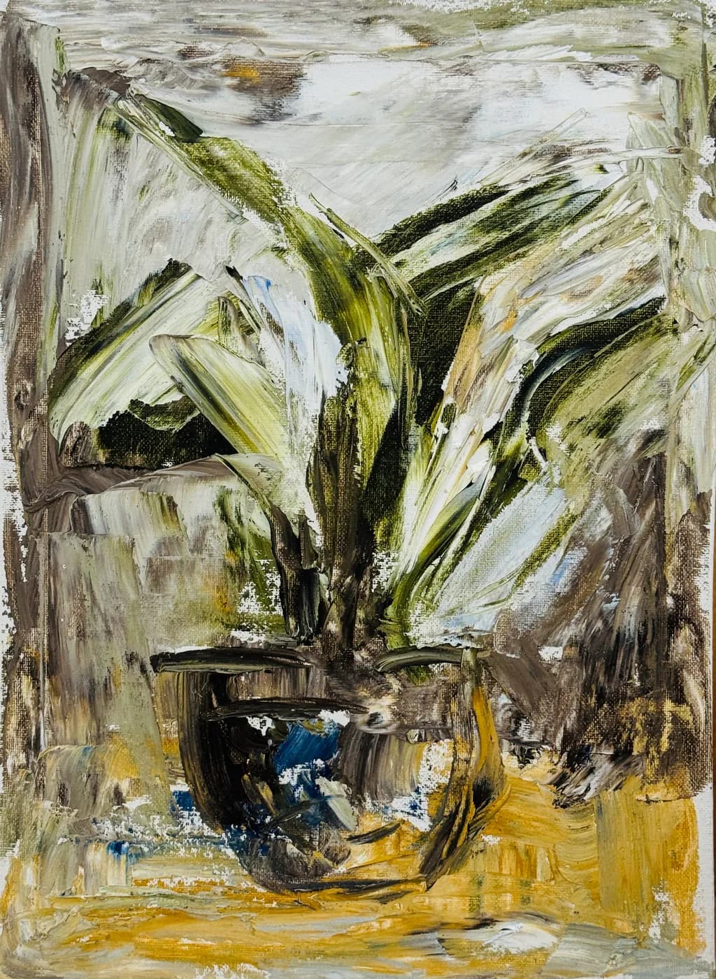 Green Foliage Abstract
