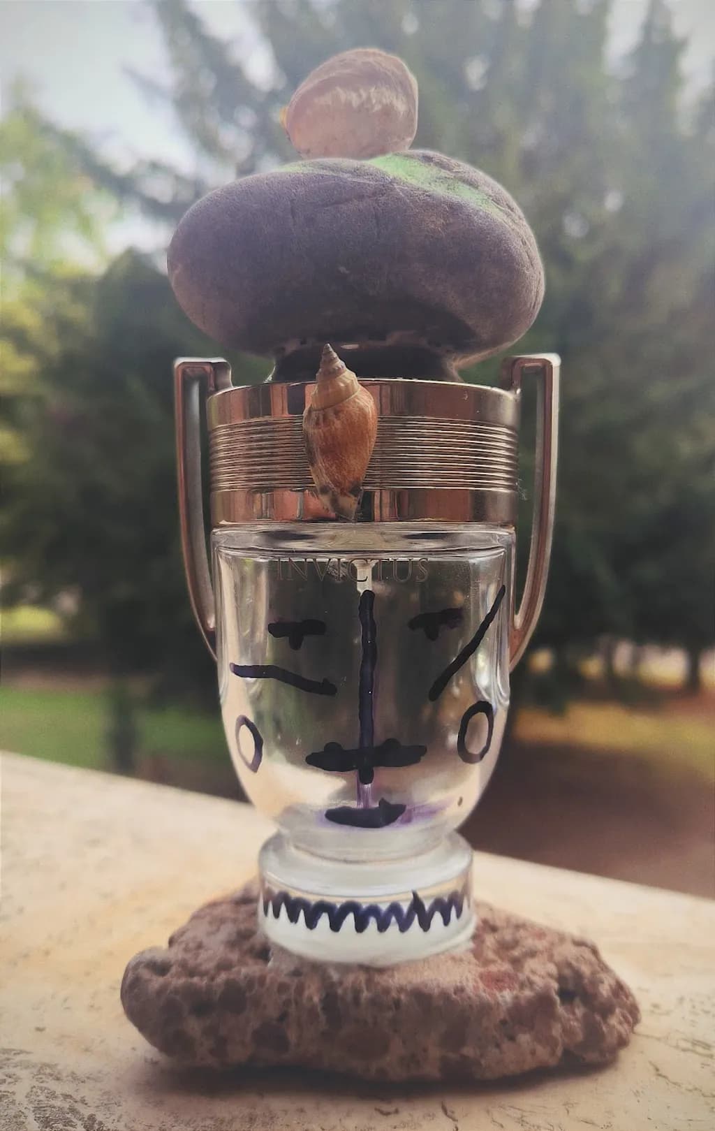 Shell-faced Trophy