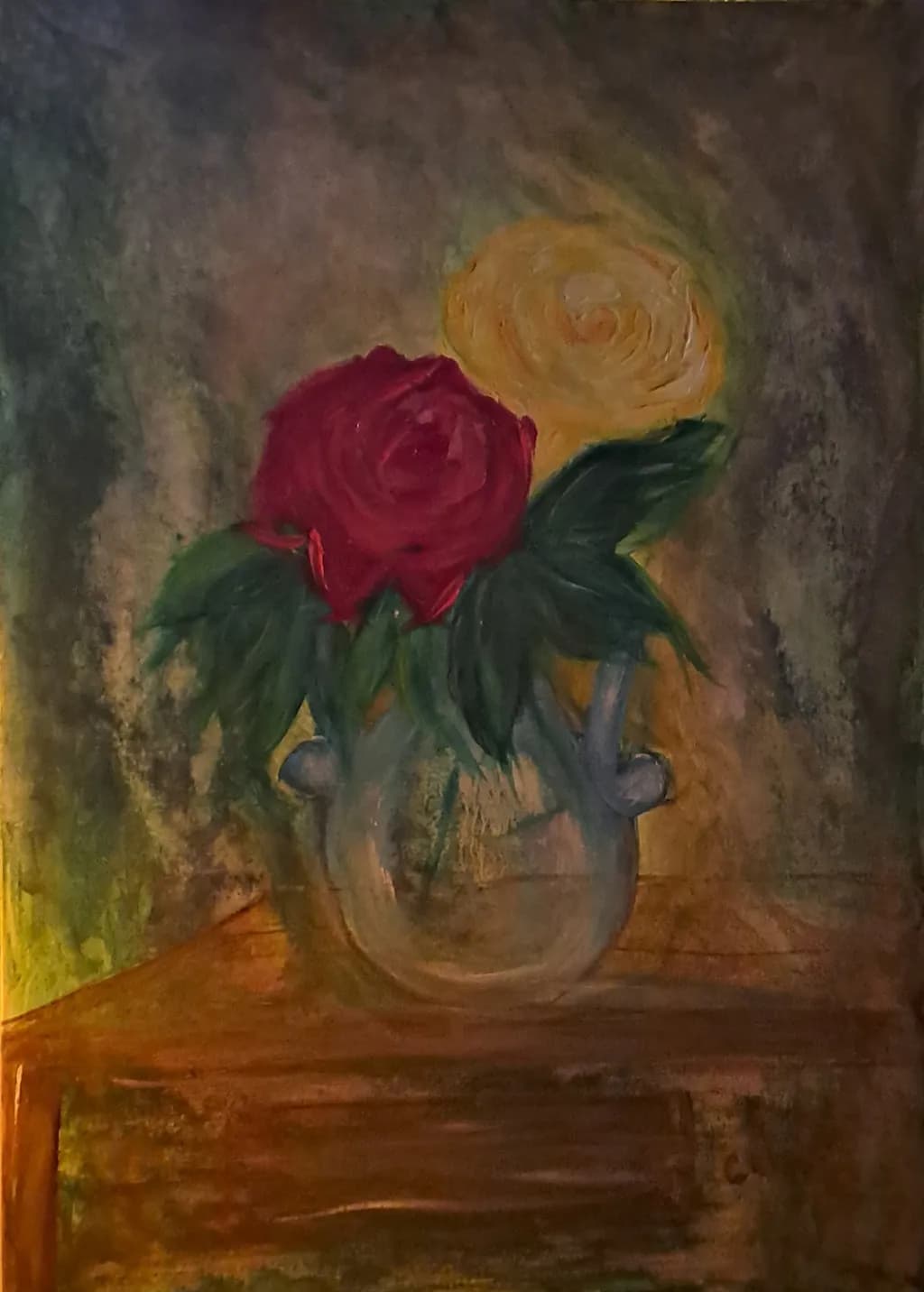 Red and Yellow Roses