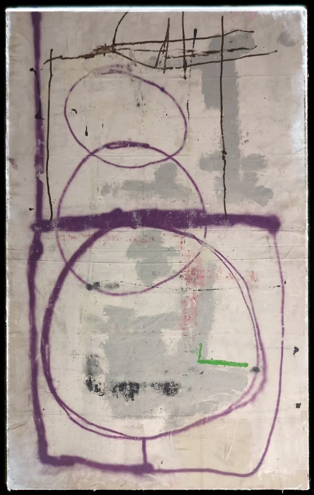 Invisible snowman with a Purple Aura and a Green Dick