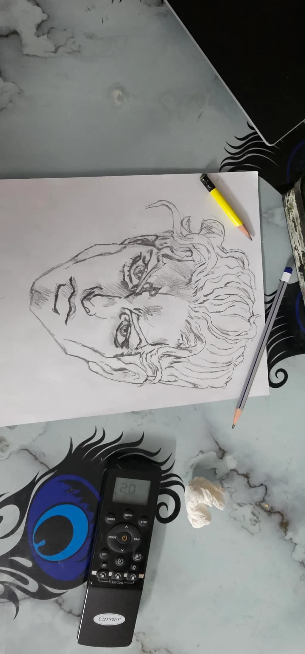 Contemplation Sketch