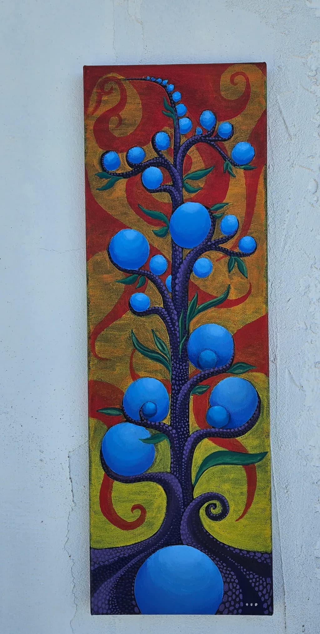Blue Orb Tree