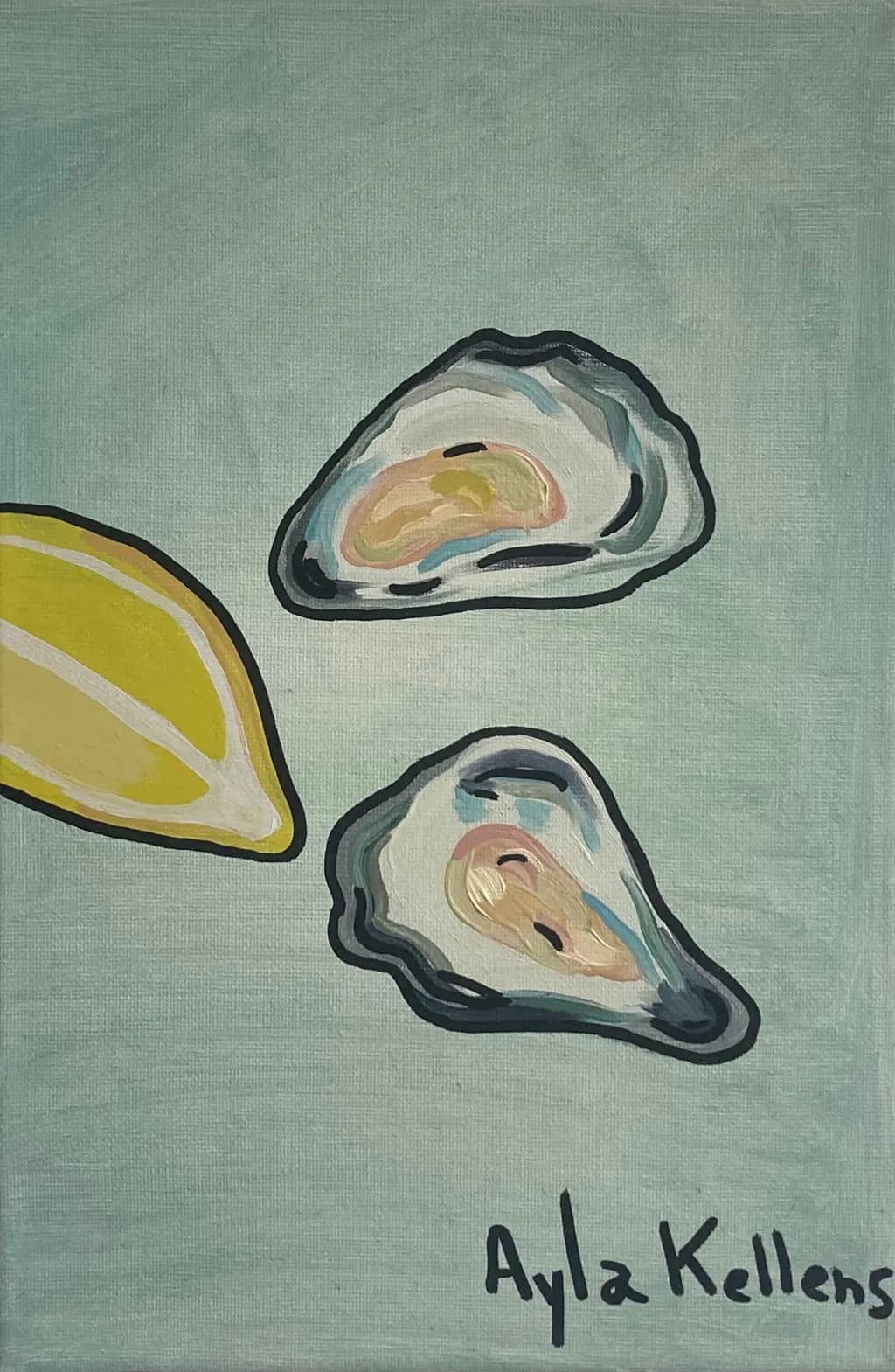 Oysters and Lemon