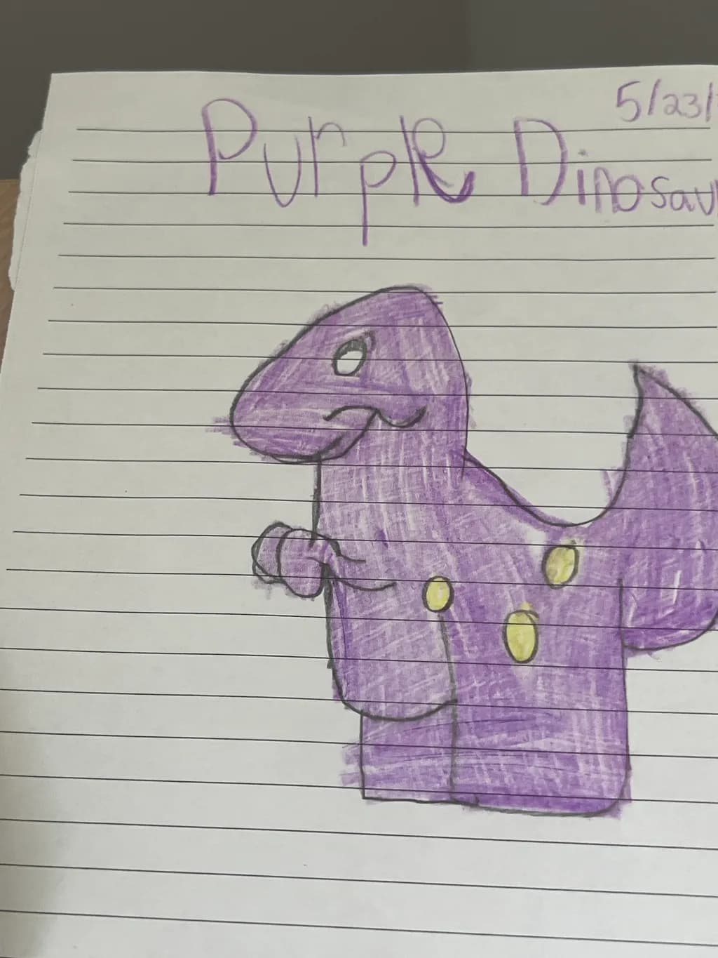 Purple Dinosaur