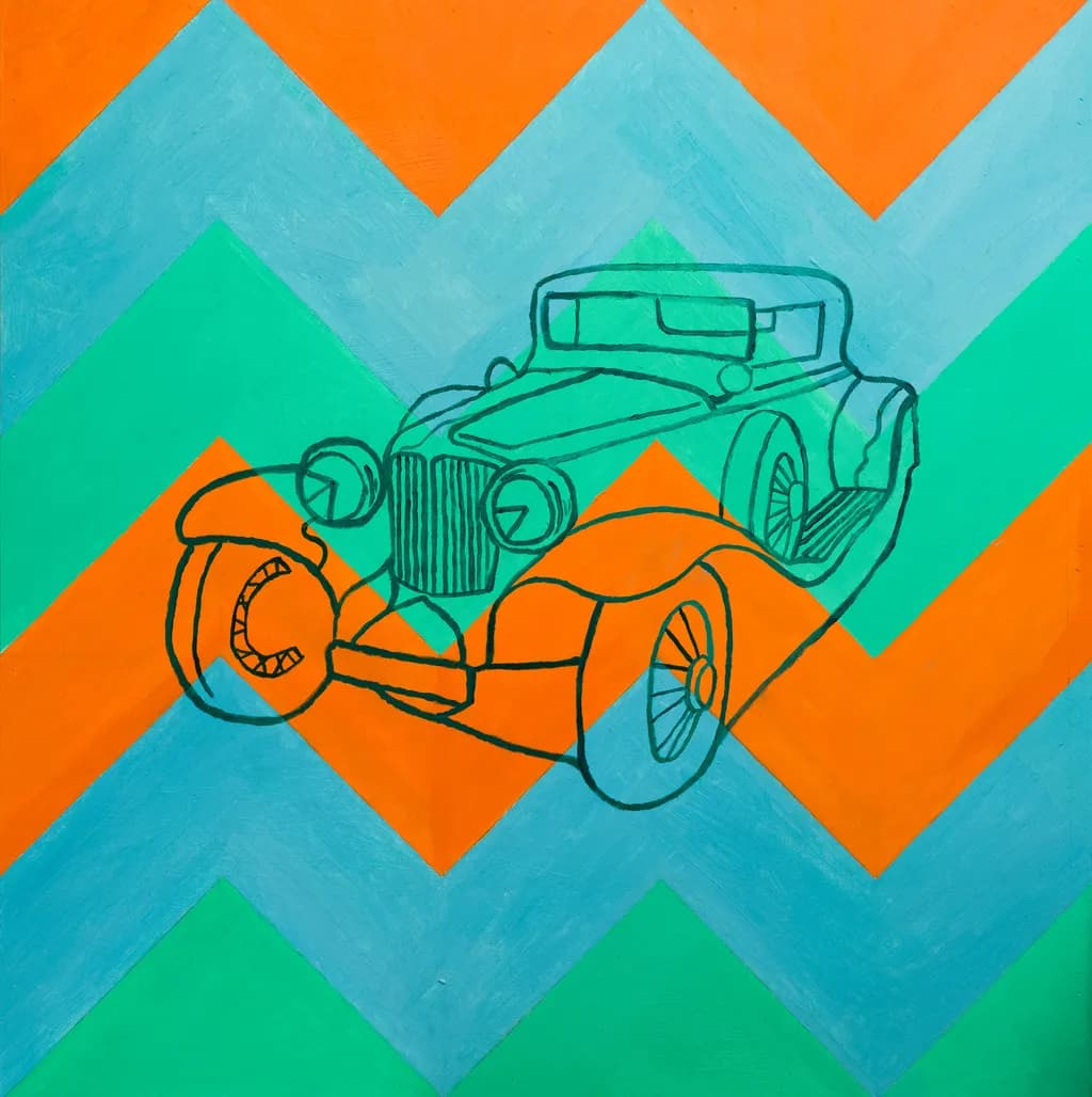 Retro Chevron Ride