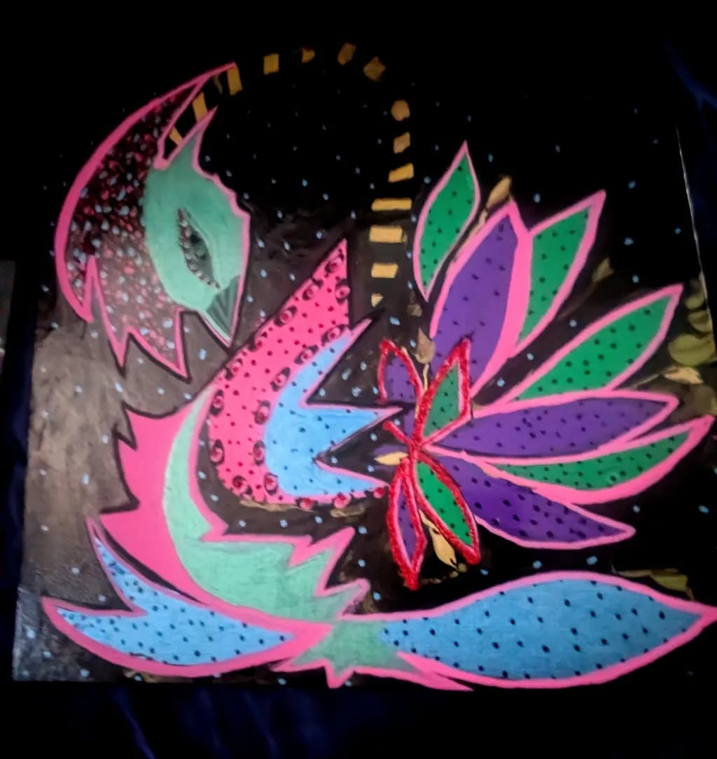 Neon Bloom Dance