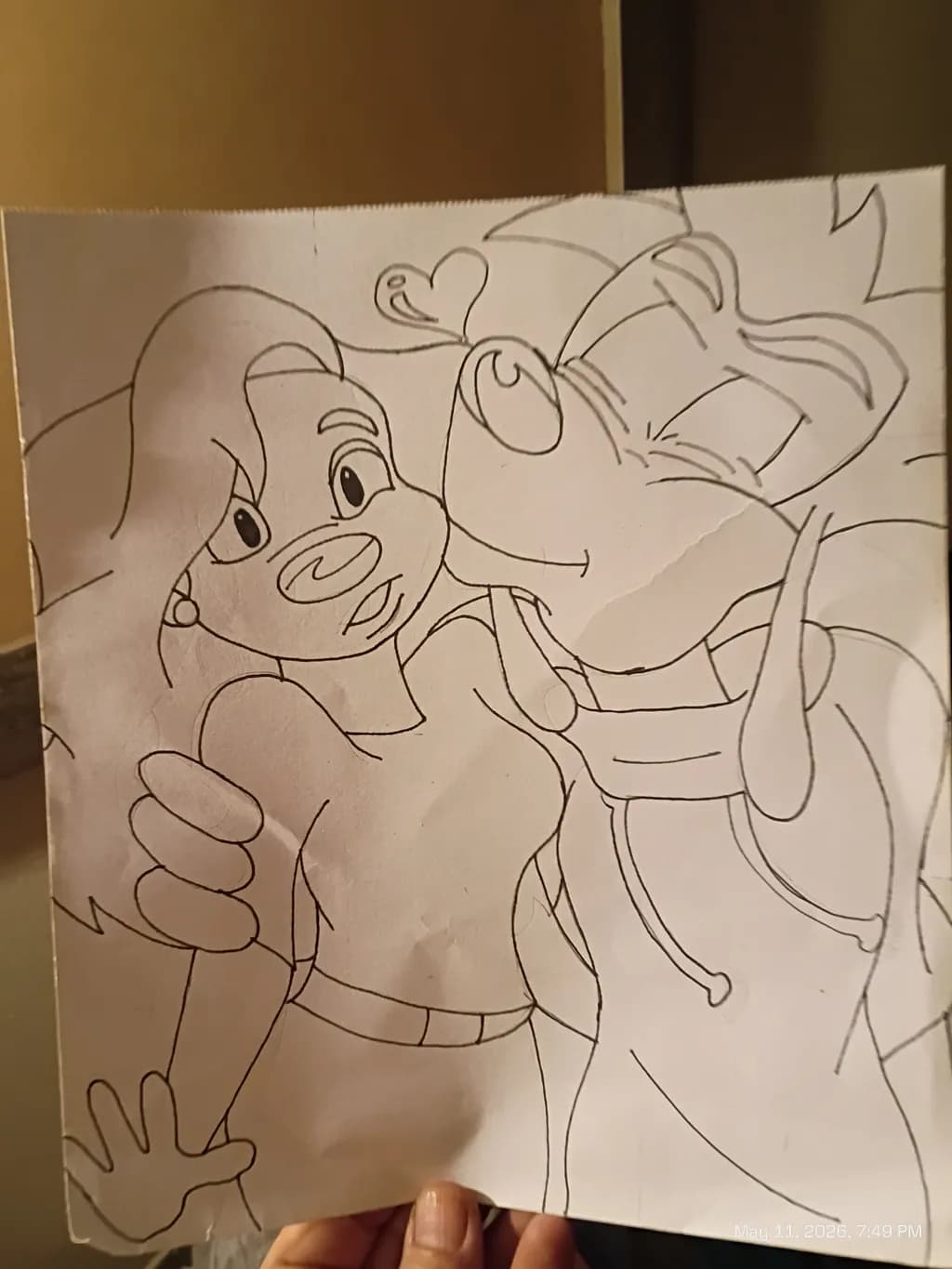 Playful Embrace