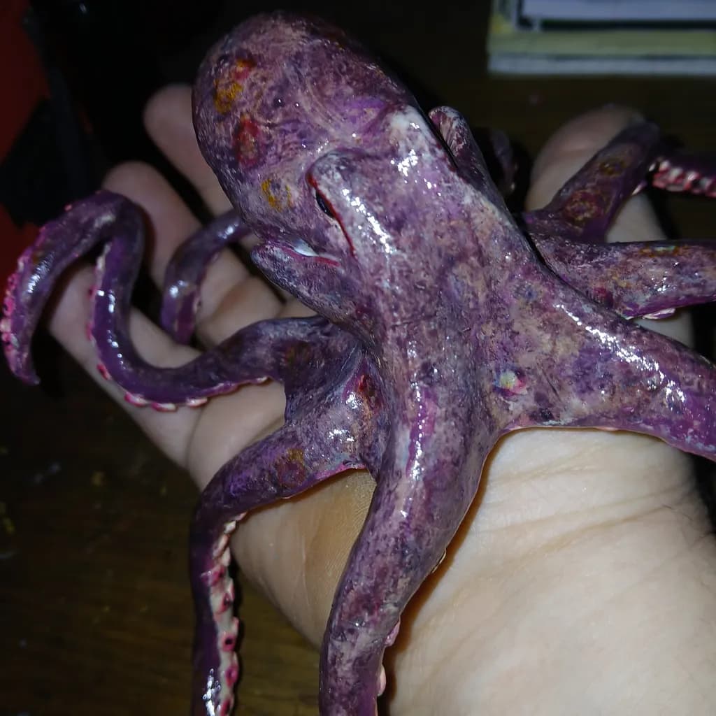 Purple Octopus Grip