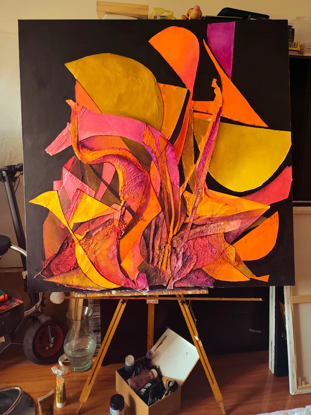 Fragmented Flame