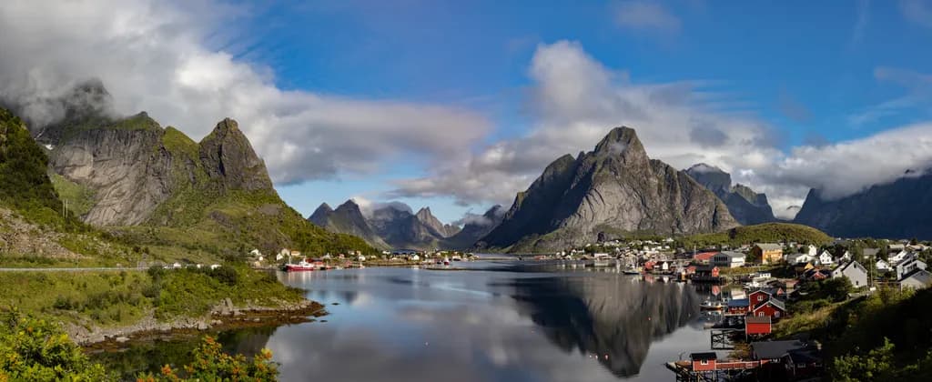 Lofoten Village Panorama