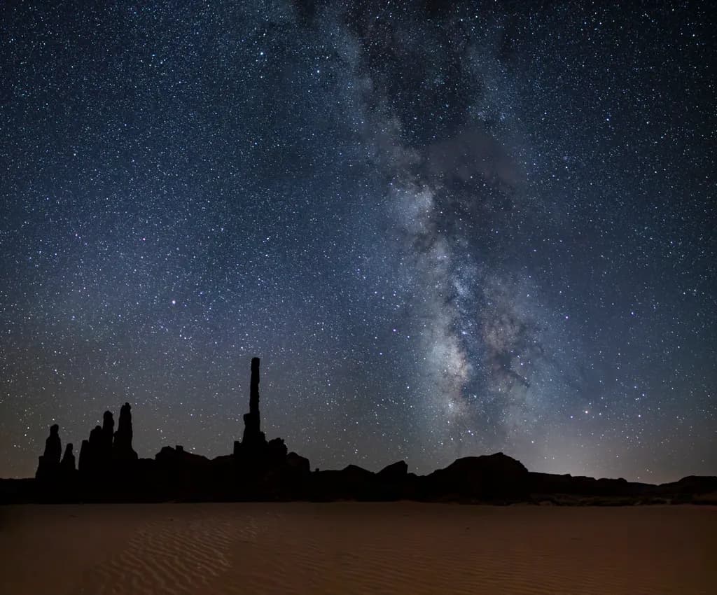 Totem Rock Silhouette