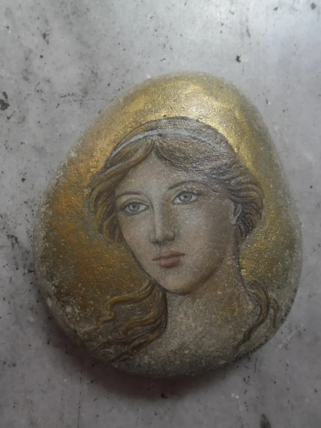Golden Halo Portrait
