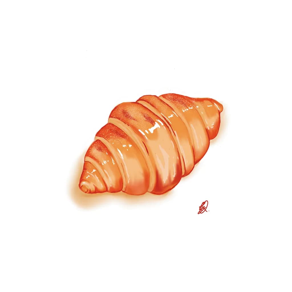 Glazed Croissant