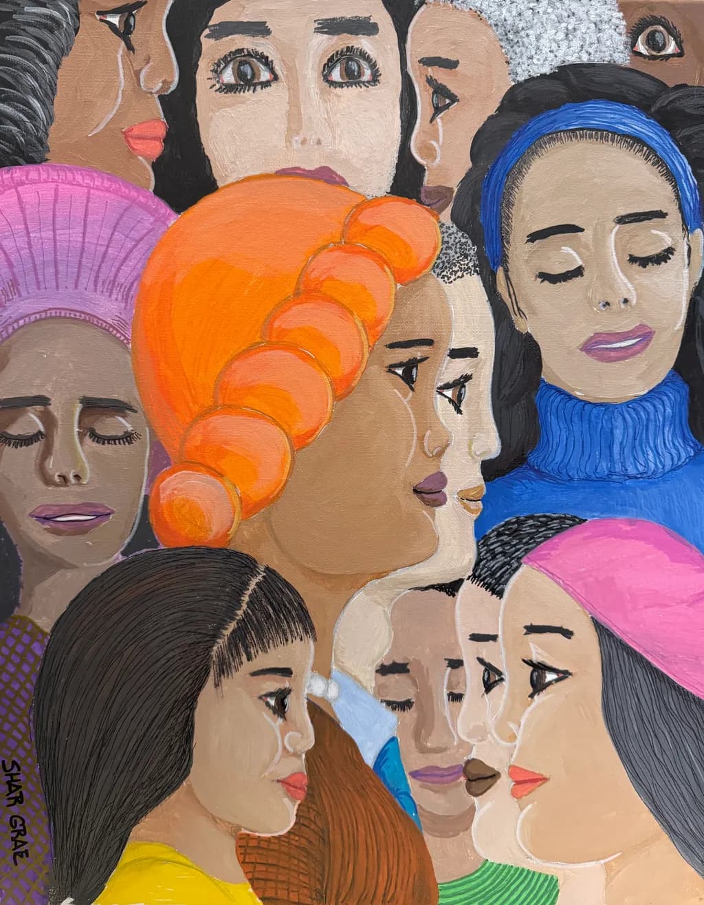 Mosaic of Faces