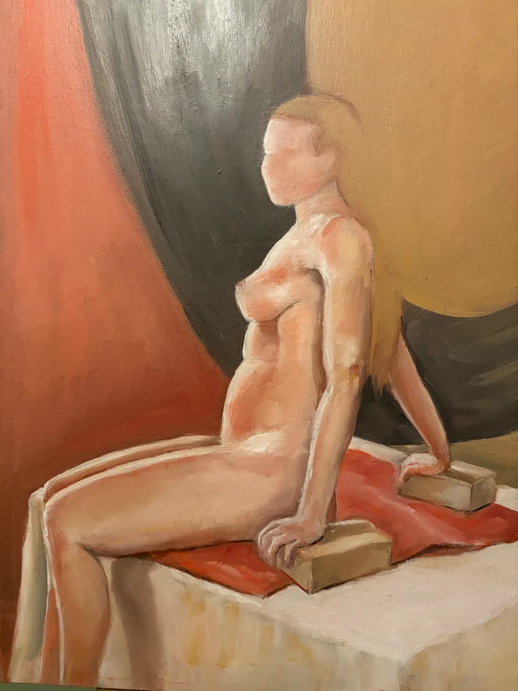 Balancing Nude