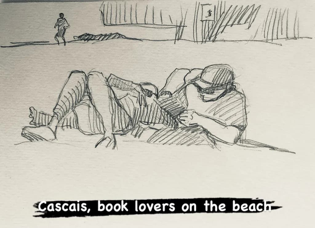 Book Lovers on the Beach