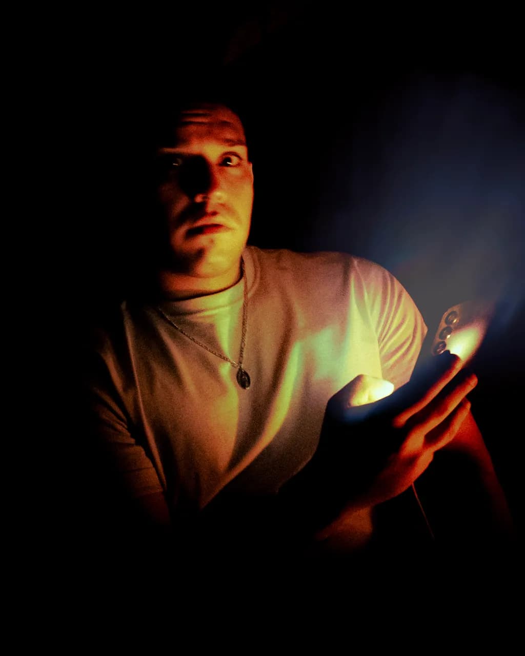 Between Glow and Shadow