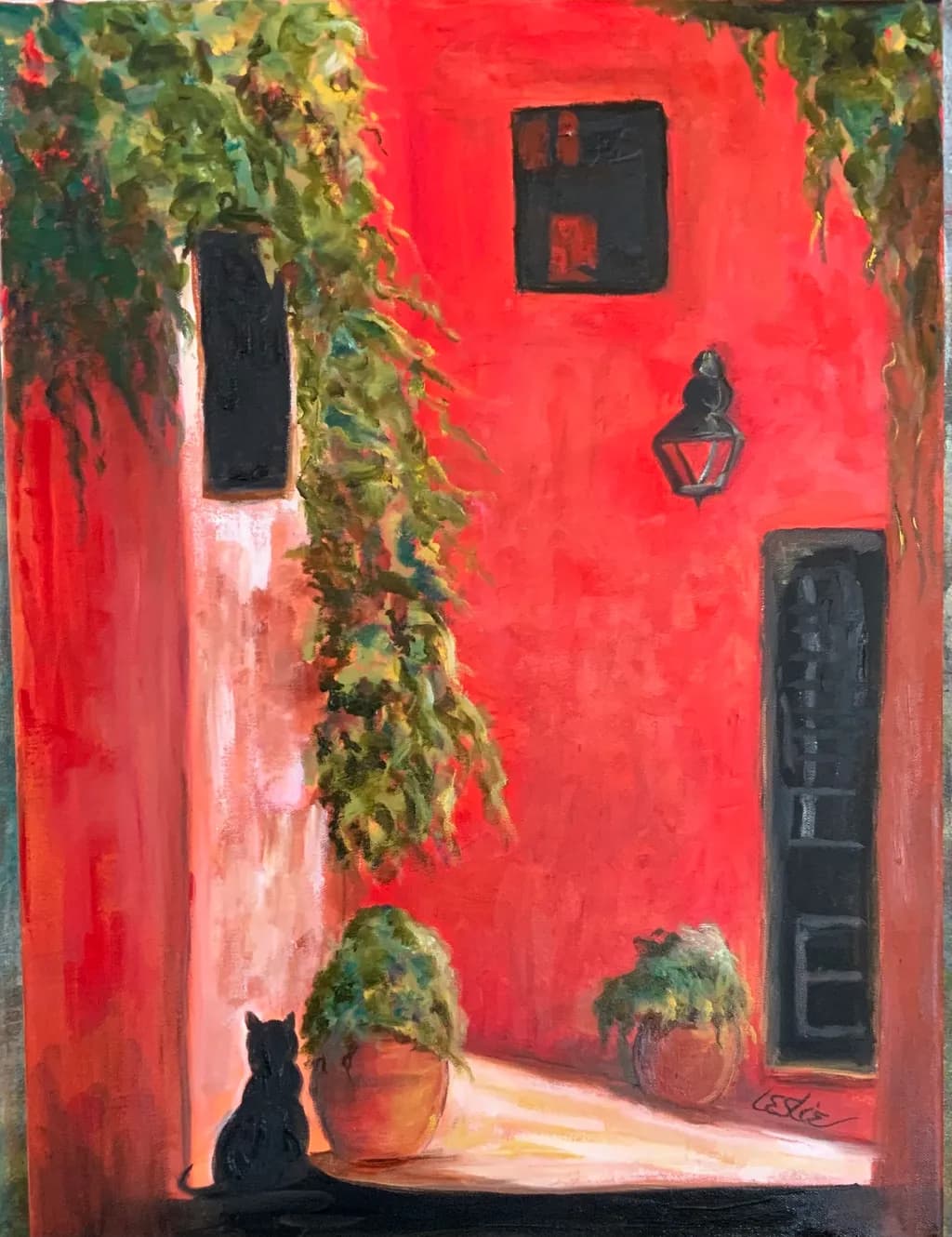 Sunlit Courtyard