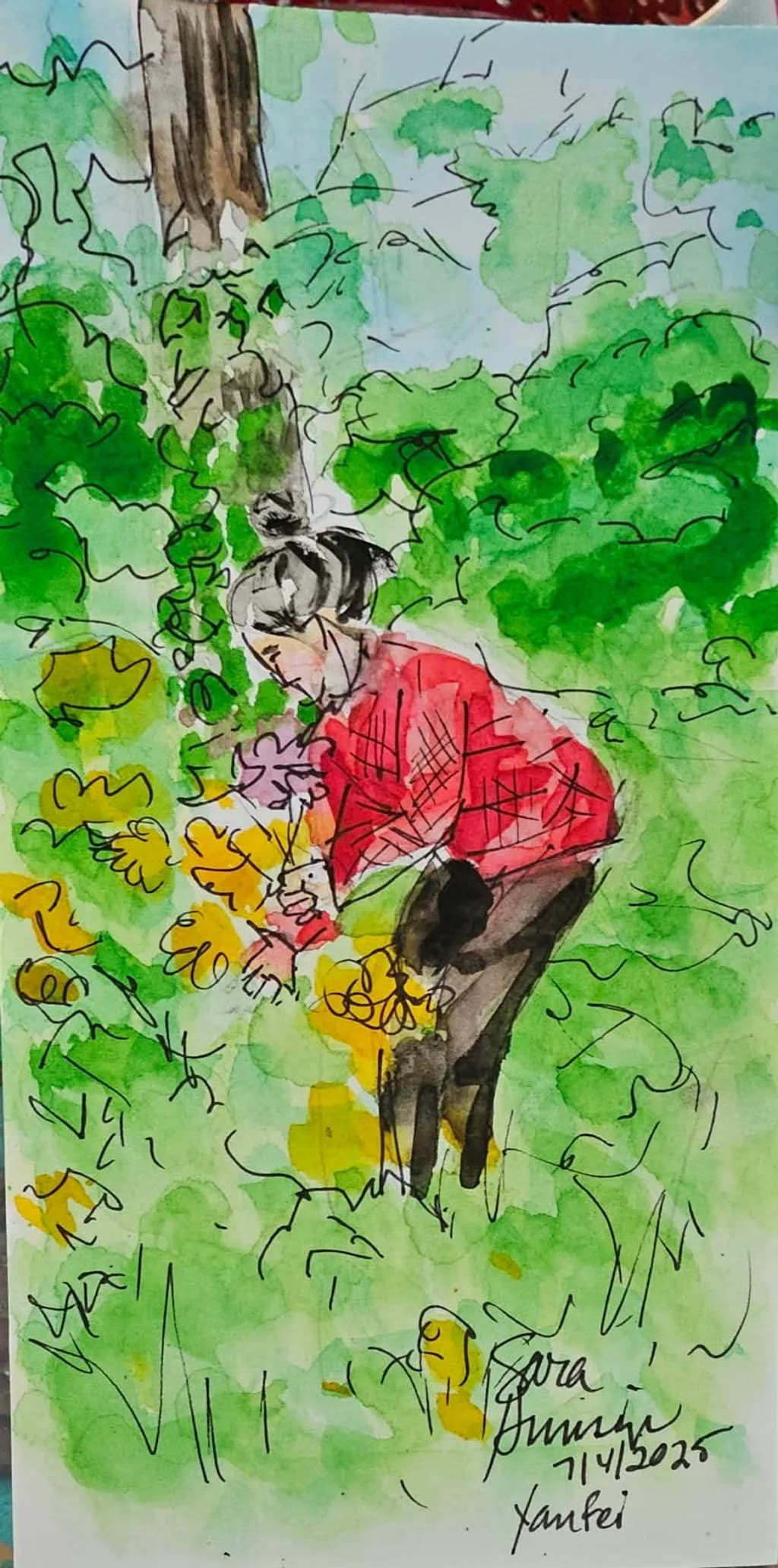 Gathering Greenery