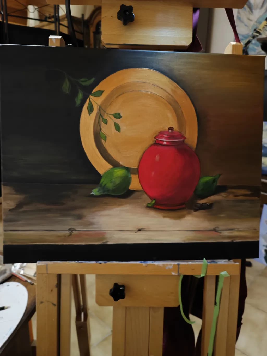 Rustic Red Vessel