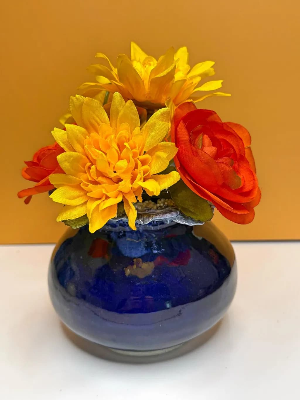 Blue Bloom Contrast