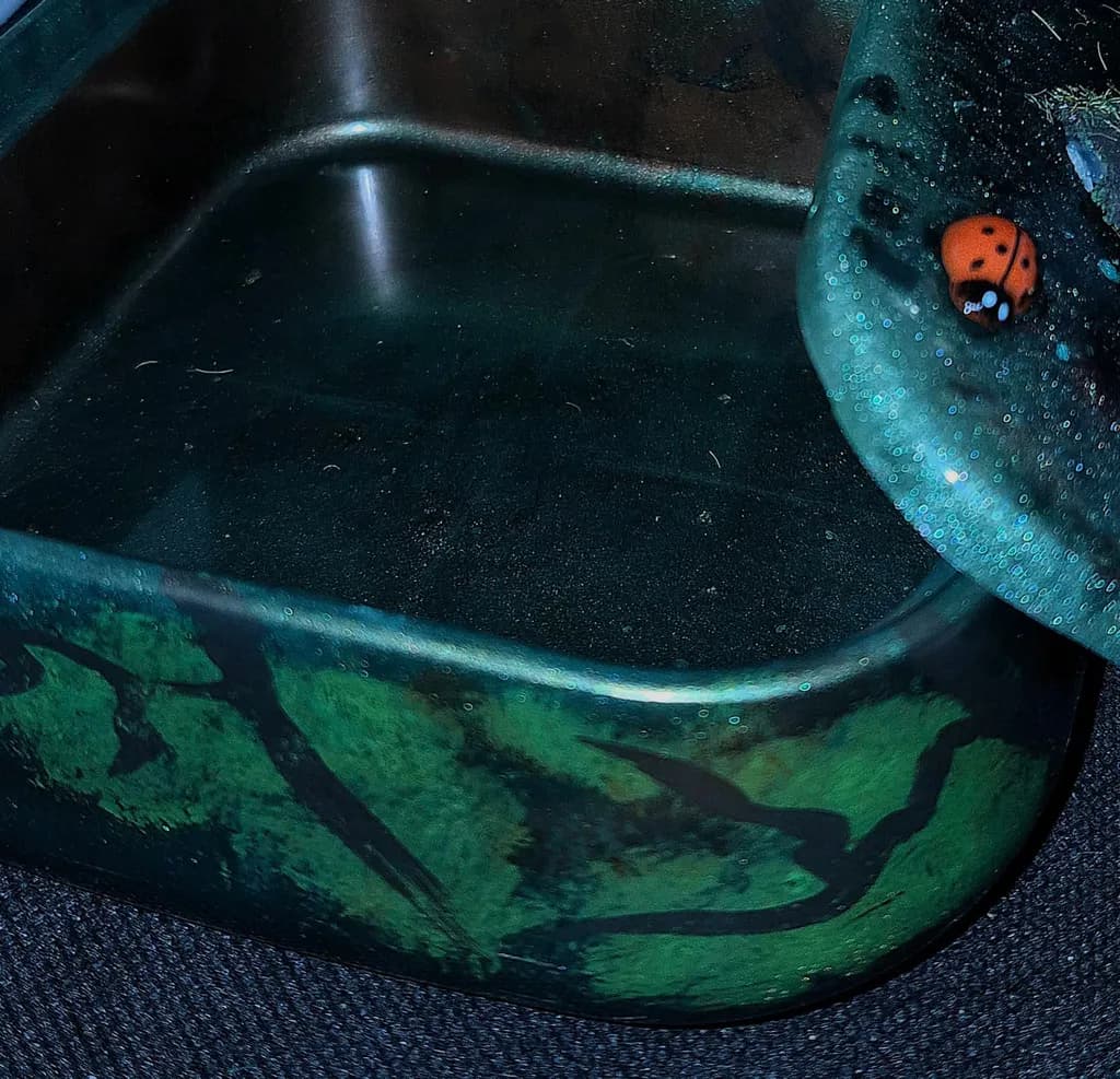 Green Glazed Box