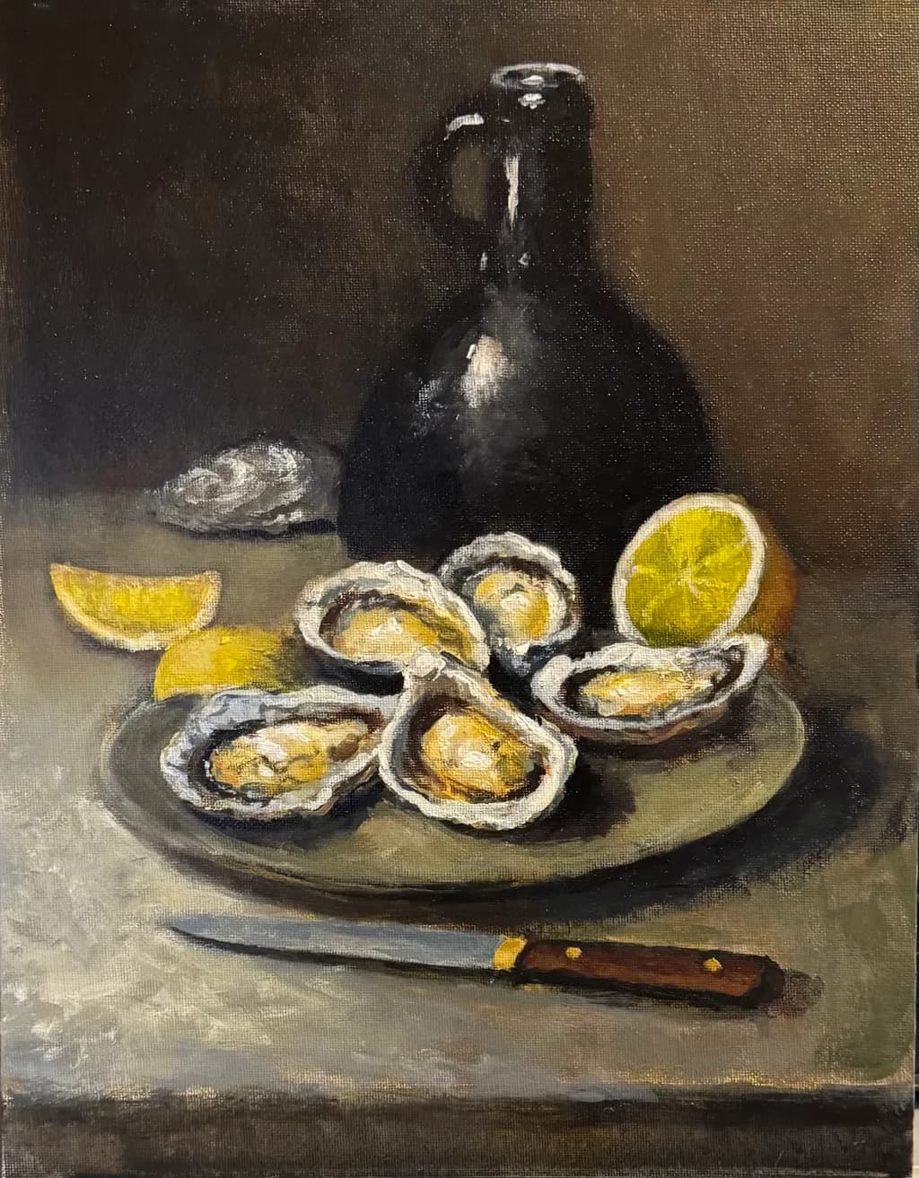 Oysters and Lemon