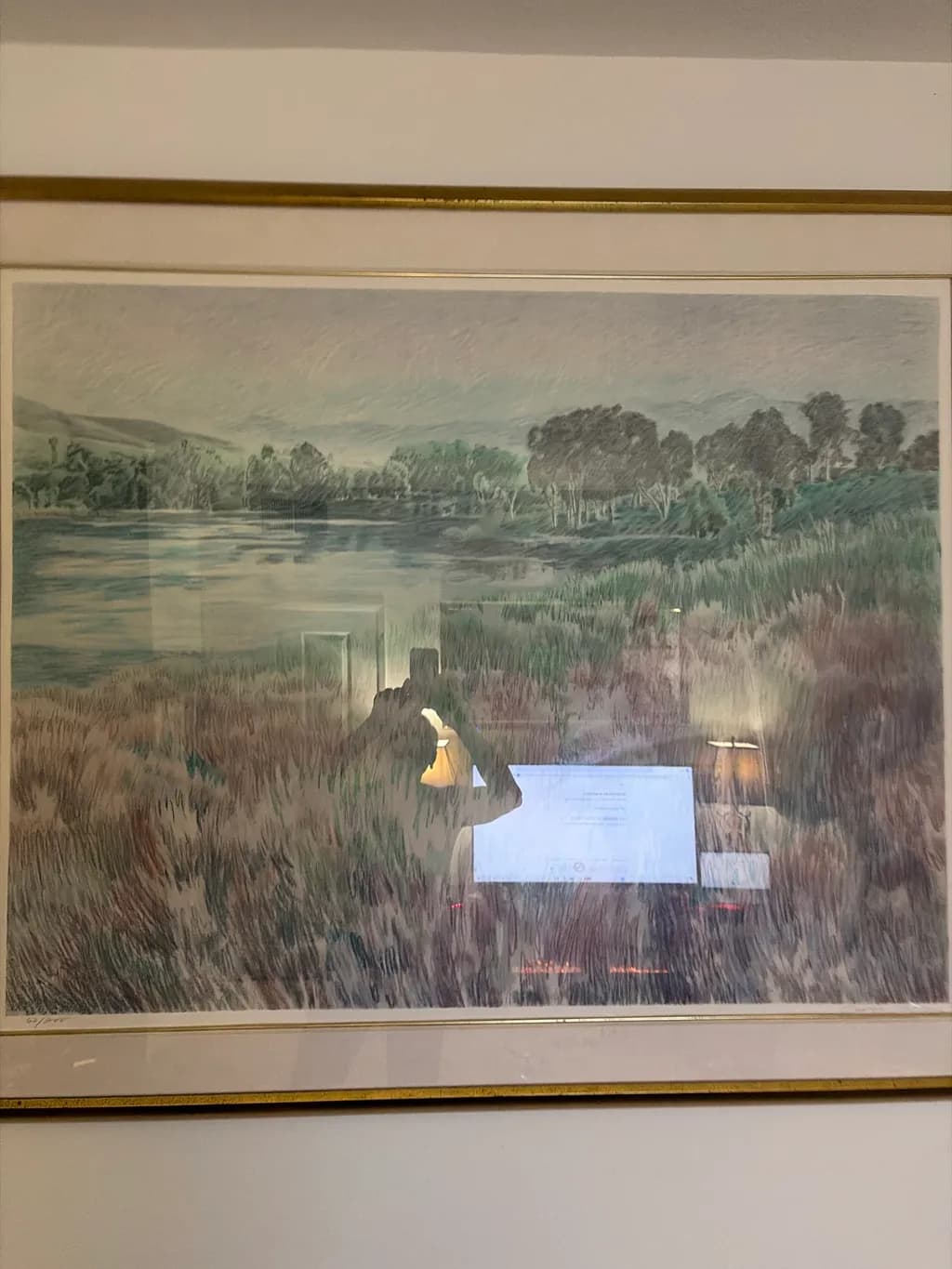 Misty Riverbank