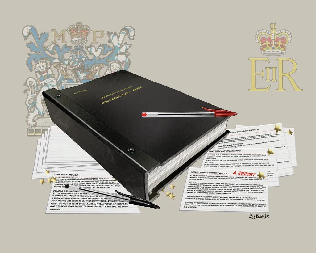 Metropolitan Police Instruction Book