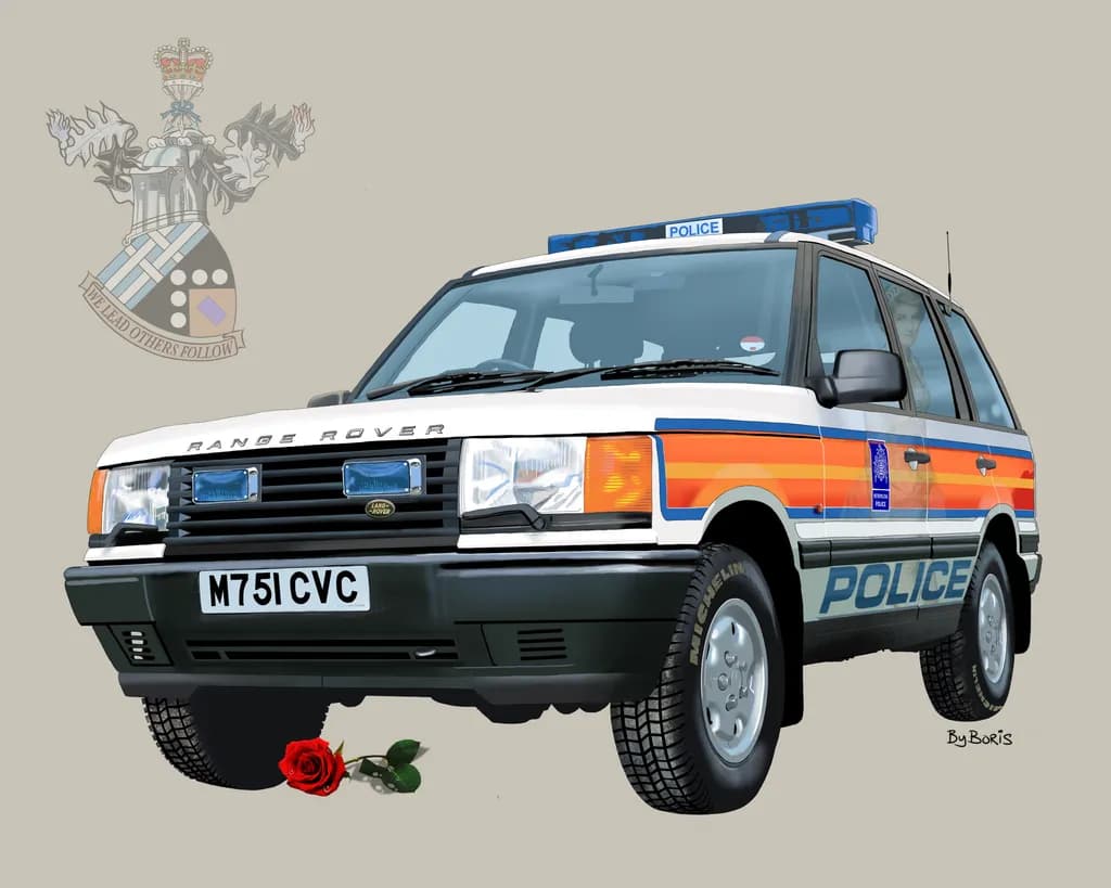 Range Rover Police Tribute