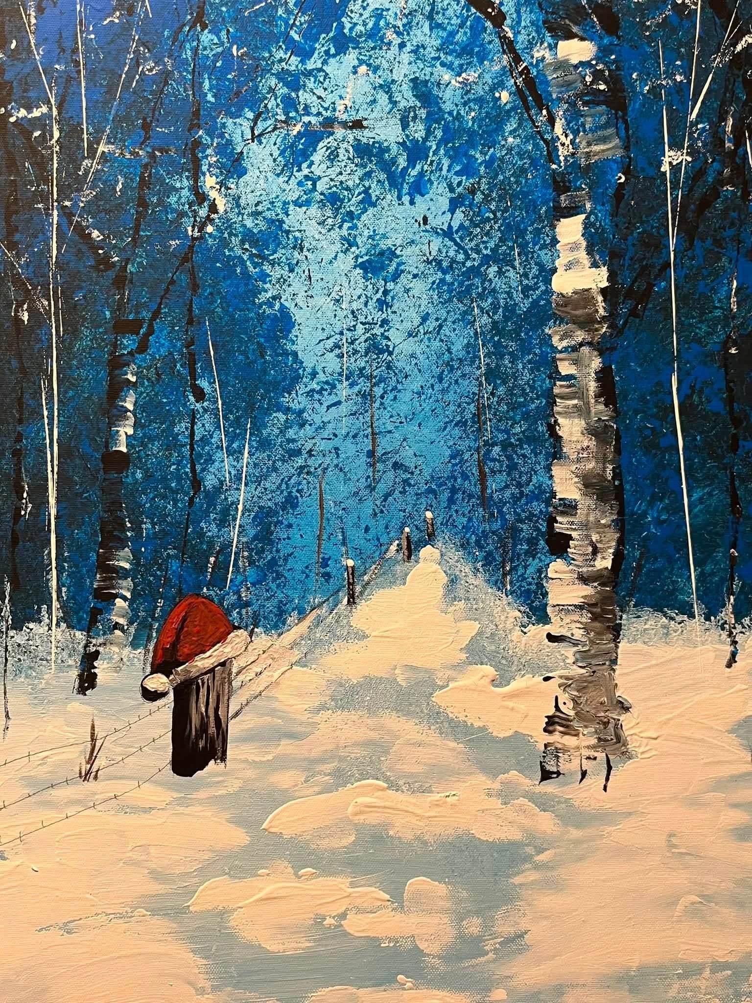 Winter Birch Trail
