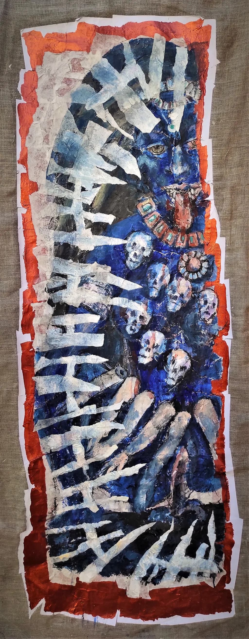Blue Pharaoh's Shadows