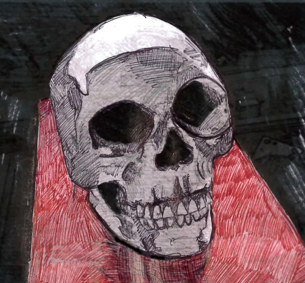 Crimson Shroud Skull