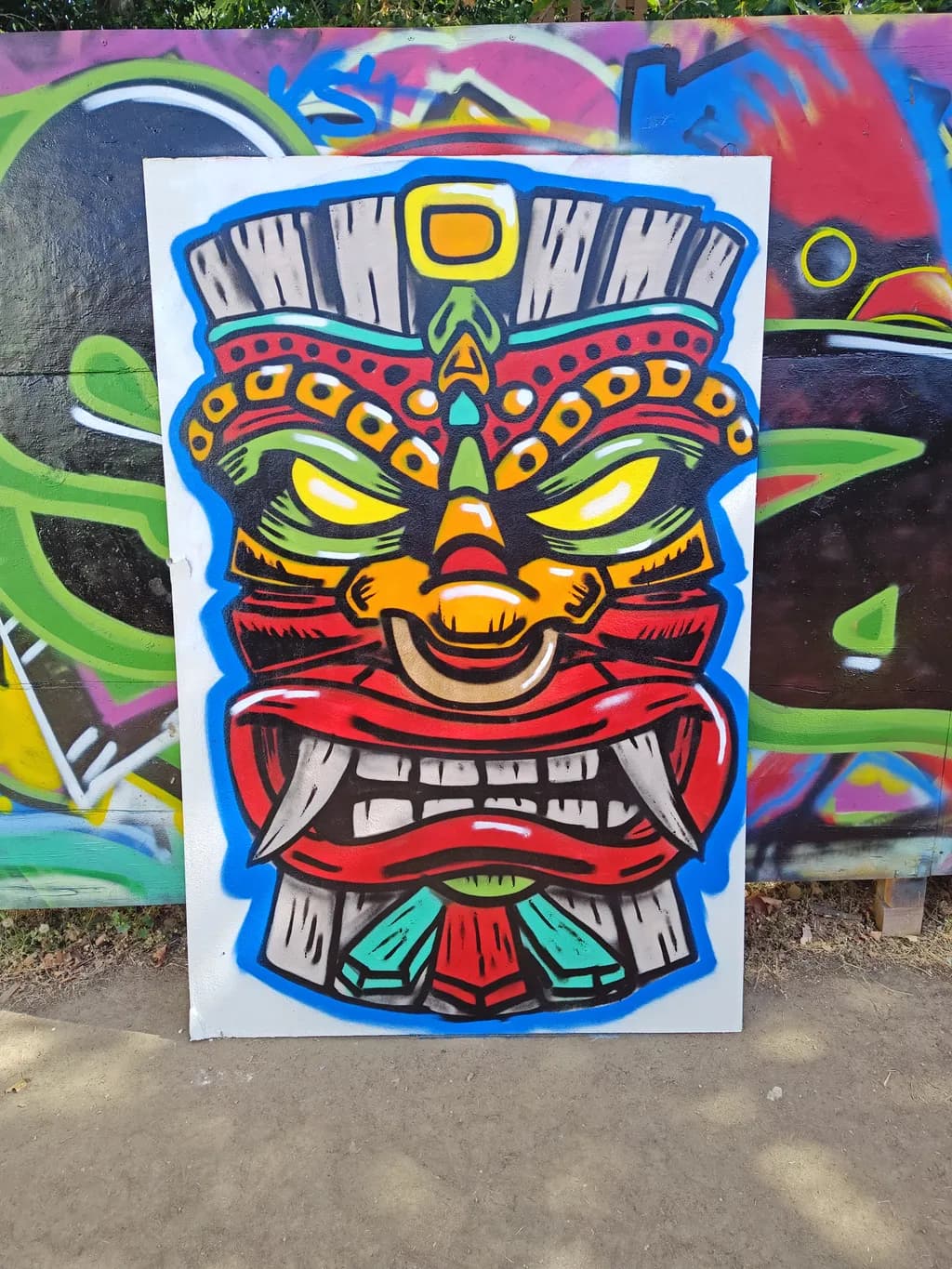Tribal Fury Mask