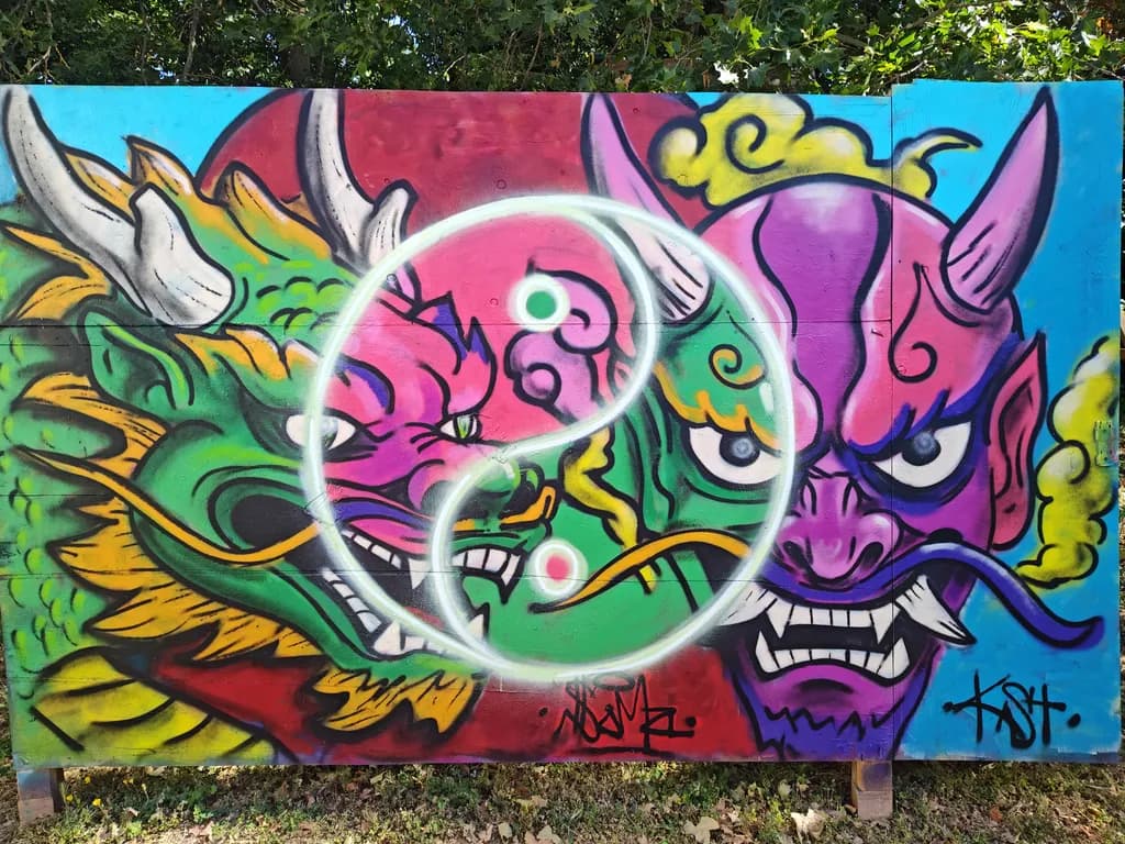 Yin Yang Dragons
